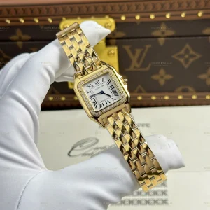 Cartier Panthère Yellow Gold 27x36mm – BV Factory Super Clone Kadın Saati